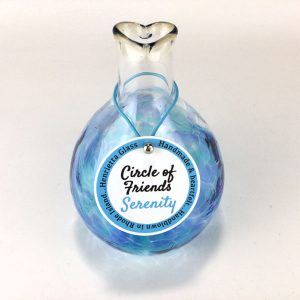 Circle of Friends “Serenity” Vase Henrietta Glass